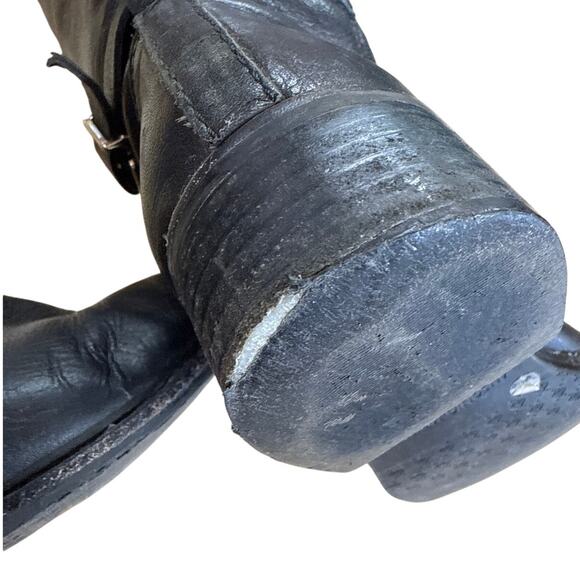 Antonio Melani Black Riding Boots Size 9M - Picture 6 of 6